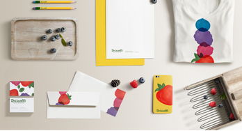 Driscoll s 浆果新品牌形象设计logo设计草莓蓝莓树莓黑莓农产品新包装设计